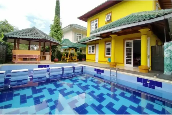 Villa Arjuna 4 Kamar Puncak Resort